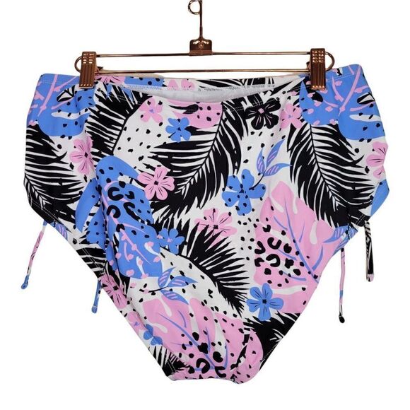 California Waves High Waist Bikini Bottom (size 16/18) - Picture 4 of 6
